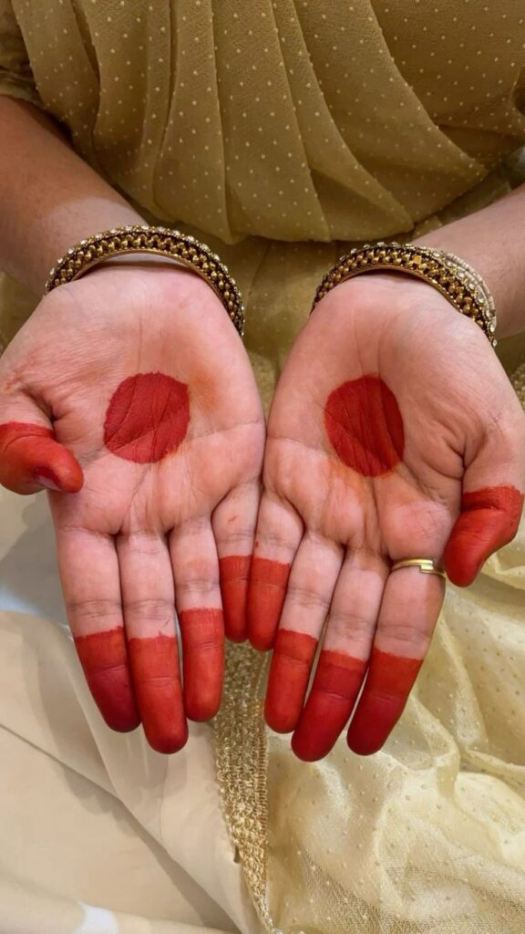 Alta a Red dye in kathak